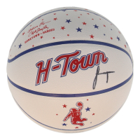 Jalen Green Signed Rockets Logo NBA Basketball (Fanatics) at PristineAuction.com