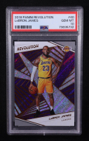 LeBron James 2018-19 Panini Revolution #40 (PSA 10) at PristineAuction.com
