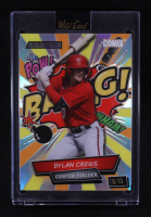 Dylan Crews 2024 Wild Card Alumination Comix BAANG! Silver Yellow & Orange Rainbow Foil Foil #ACDC #05/15 RC at PristineAuction.com