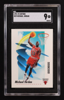 Michael Jordan 1991-92 SkyBox #39 (SGC 9) at PristineAuction.com