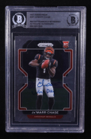 Ja'Marr Chase Signed 2021 Panini Prizm #337 RC Inscribed "Who Dey" (BGS) at PristineAuction.com