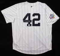 Mariano Rivera Signed Yankees Nike Authentic Jersey with 1999 World Series Patch Inscribed "99 W.S MVP" (Beckett) at PristineAuction.com