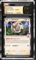 Hop's Dubwool 2025 Pokemon Journey Together #136/159 (CGC PRISTINE 10 | Black Label) at PristineAuction.com