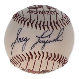 Greg Luzinski Signed Luzinski Commemorative Baseball (JSA) at PristineAuction.com Greg Luzinski Signed Luzinski Commemorative Baseball (JSA) at PristineAuction.com
