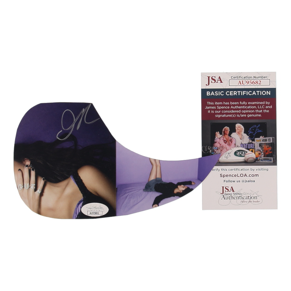 Olivia Rodrigo Signed "Guts" Custom Insert Pickguard (JSA) at PristineAuction.com Olivia Rodrigo Signed "Guts" Custom Insert Pickguard (JSA) at PristineAuction.com