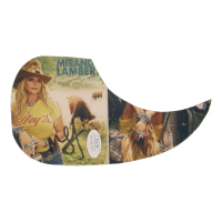 Miranda Lambert Signed "Postcards from Texas" Custom Insert Pickguard (JSA) at PristineAuction.com
