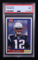Tom Brady 2003 Fleer Tradition #170 (PSA 9) at PristineAuction.com
