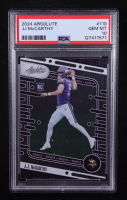 JJ McCarthy 2024 Absolute #110 RC (PSA 10) at PristineAuction.com