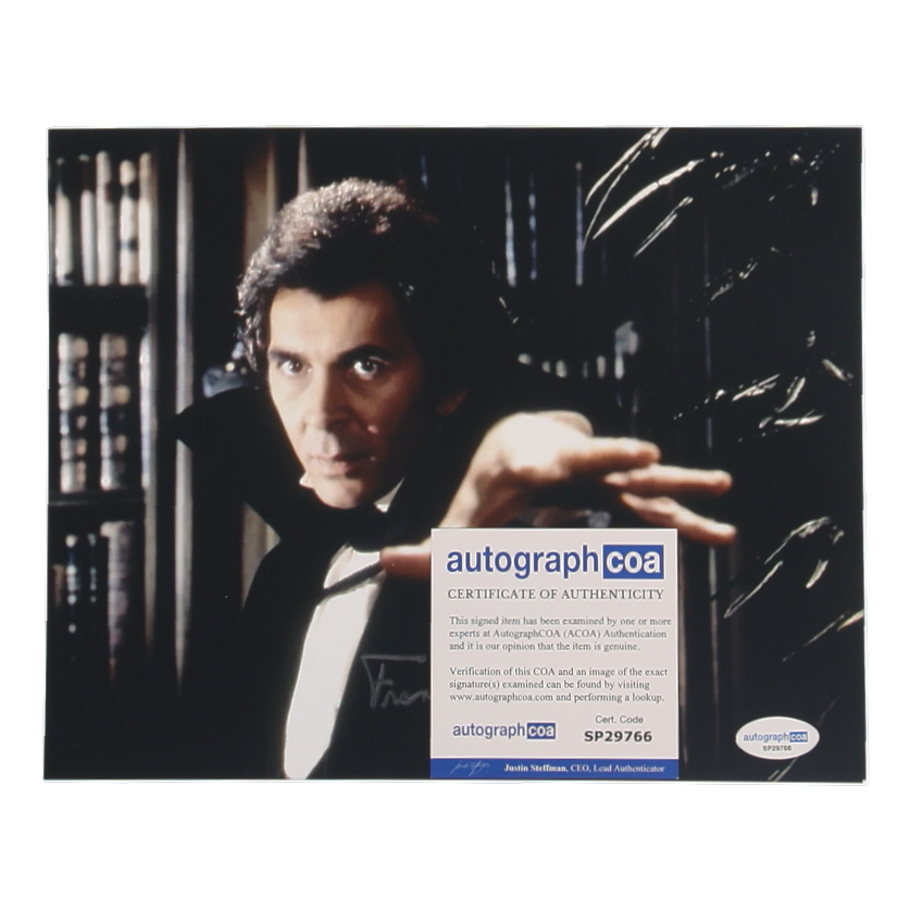 Frank Langella Signed "Dracula: A Love Story" 8x10 Photo (AutographCOA) at PristineAuction.com Frank Langella Signed "Dracula: A Love Story" 8x10 Photo (AutographCOA) at PristineAuction.com
