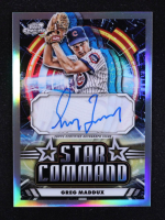 Greg Maddux 2024 Topps Cosmic Chrome Star Command Autographs #SCAGM at PristineAuction.com