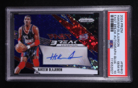 Hakeem Olajuwon 2024-25 Panini Prizm Fast Break Autographs Blue #45 #29/49 (PSA 10) at PristineAuction.com