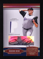 Brandon Webb 2005 Donruss Signature Series Autograph Silver #9 T5 #04/50 at PristineAuction.com
