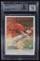 Pete Rose Signed 1985 Wheaties 4192 Hits Card #NNO (BGS | Autograph Graded 10) at PristineAuction.com