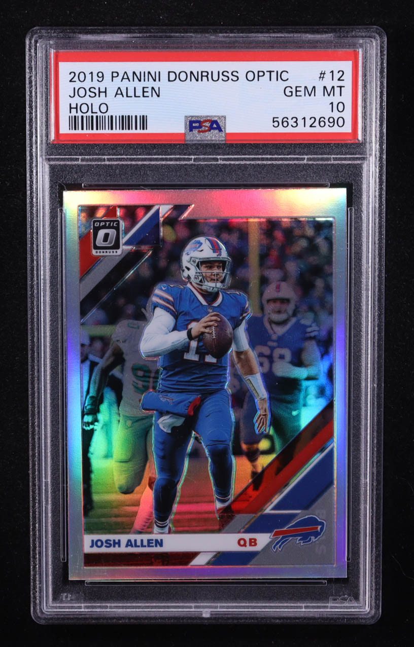 Josh Allen 2019 Donruss Optic Holo #12 (PSA 10) at PristineAuction.com Josh Allen 2019 Donruss Optic Holo #12 (PSA 10) at PristineAuction.com