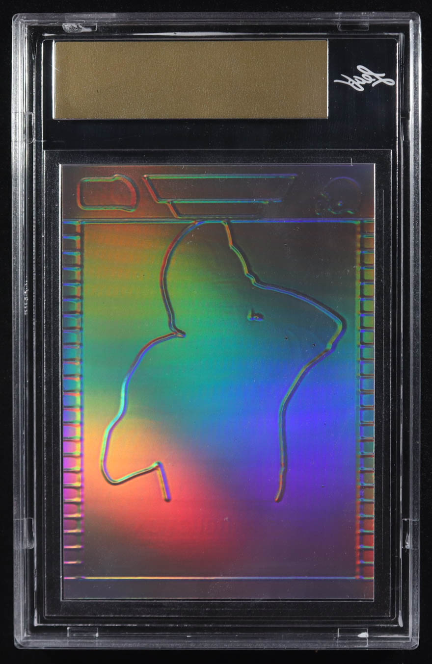 Joe Montana 2024 Leaf Joe Montana Legacy 1989 Pro Set Pre-Production Proof Prismatic Pink #NNO #1/1 (Leaf) at PristineAuction.com Joe Montana 2024 Leaf Joe Montana Legacy 1989 Pro Set Pre-Production Proof Prismatic Pink #NNO #1/1 (Leaf) at PristineAuction.com