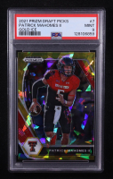 Patrick Mahomes II 2021 Panini Prizm Draft Picks Prizms Gold Ice #7 (PSA 9) at PristineAuction.com