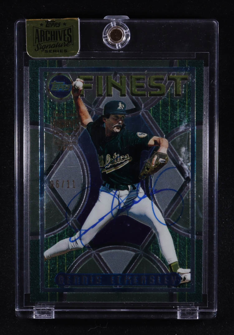 Dennis Eckersley 2016 Topps Archives Signature Series Dennis Eckersley #163 #06/11 at PristineAuction.com Dennis Eckersley 2016 Topps Archives Signature Series Dennis Eckersley #163 #06/11 at PristineAuction.com