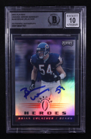 Brian Urlacher Signed 2001 Playoff Unsung Heroes Banquet #UH6 (BGS | Auto 10) at PristineAuction.com