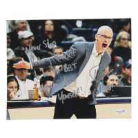 Dan Hurley Signed UConn Huskies 8x10 Photo Inscribed "B2B!" with Extensive Inspirational Inscription (ACOA) at PristineAuction.com