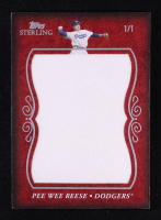 Pee Wee Reese 2008 Topps Sterling Jumbo Patch #JSPWR1 #1/1 at PristineAuction.com