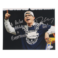 Dan Hurley Signed UConn Huskies 8x10 Photo Inscribed "B2B!" with Extensive Inspirational Inscription (ACOA) at PristineAuction.com