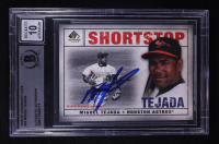 Miguel Tejada Signed 2008 SP Legendary Cuts #43 (BGS | Auto 10) at PristineAuction.com