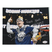 Dan Hurley Signed UConn Huskies 8x10 Photo Inscribed "B2B!" with Extensive Inspirational Inscription (ACOA) at PristineAuction.com