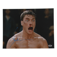 Jean-Claude Van Damme Signed "Bloodsport" 11x14 Photo (PSA) at PristineAuction.com