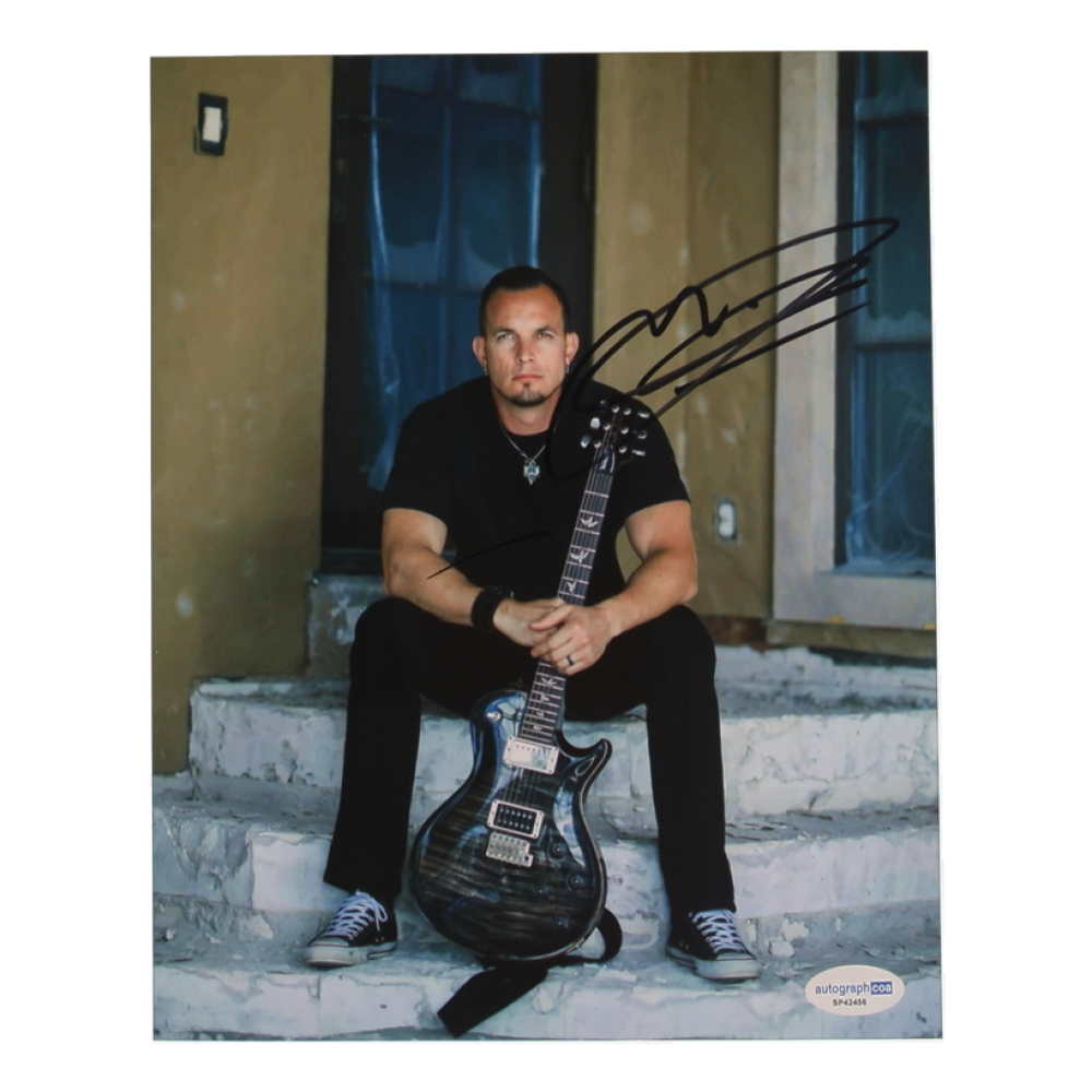 Mark Tremonti Signed Creed 8x10 Photo (ACOA) at PristineAuction.com