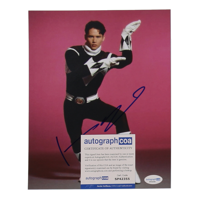 Johnny Yong Bosch Signed "Mighty Morphin Power Rangers" 8x10 Photo (ACOA) at PristineAuction.com Johnny Yong Bosch Signed "Mighty Morphin Power Rangers" 8x10 Photo (ACOA) at PristineAuction.com