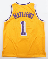 Wesley Matthews Signed Jersey Inscribed "2x NBA Champ" (PSA) at PristineAuction.com
