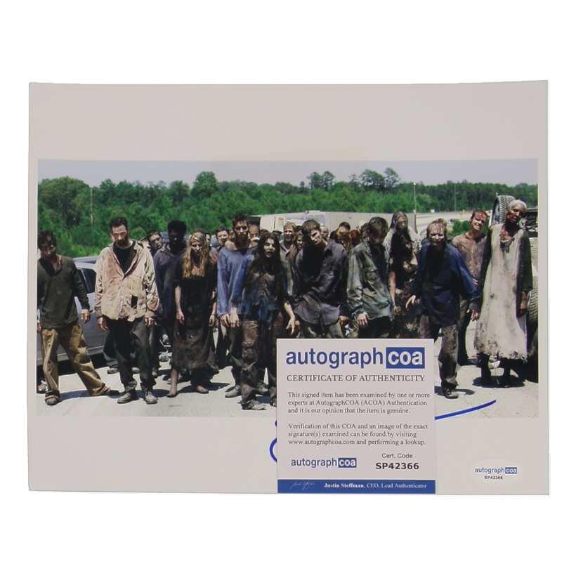 Greg Nicotero Signed "The Walking Dead " 8x10 Photo (ACOA) at PristineAuction.com Greg Nicotero Signed "The Walking Dead " 8x10 Photo (ACOA) at PristineAuction.com