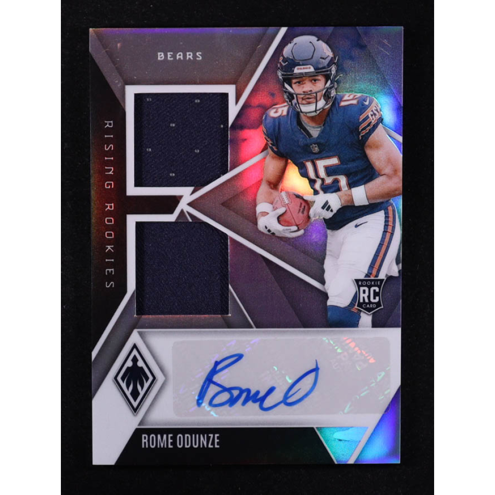 Rome Odunze 2024 Panini Phoenix Rising Rookies Auto #RRDP-ROE RC #075/125 at PristineAuction.com