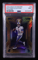 Matthew Stafford 2022 Panini Gold Standard Sapphire #46 #2/5 (PSA 9) at PristineAuction.com