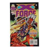 1996 "X-Force" Issue #59 Marvel Comic Book at PristineAuction.com