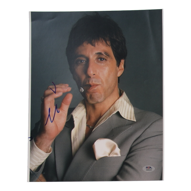 Al Pacino Signed "Scarface" 11x14 Photo (PSA) at PristineAuction.com Al Pacino Signed "Scarface" 11x14 Photo (PSA) at PristineAuction.com