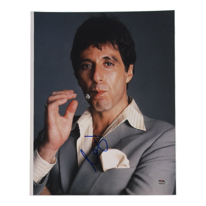 Al Pacino Signed "Scarface" 11x14 Photo (PSA) at PristineAuction.com Al Pacino Signed "Scarface" 11x14 Photo (PSA) at PristineAuction.com