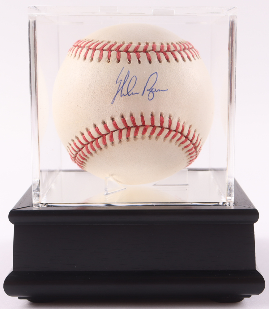 Nolan Ryan Signed ONL Baseball with Display Case (PSA) at PristineAuction.com Nolan Ryan Signed ONL Baseball with Display Case (PSA) at PristineAuction.com