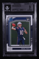 Drake Maye 2024 Panini Donruss Optic RR #229 RC (BGS 9) at PristineAuction.com