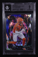 Rome Odunze 2024 Panini Select Club Level Black & Blue Shock #236 RC (BGS 9) at PristineAuction.com