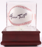 Willie Mays Signed 2007 All-Star Game Logo Baseball with Display Case (Mays & PSA) at PristineAuction.com