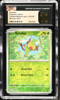 Grookey 2024 Pokemon Twilight Masquerade #014/167 (CGC PRISTINE 10 | Black Label) at PristineAuction.com