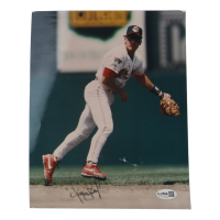 Omar Vizquel Signed Indians 8x10 Photo (JSA) at PristineAuction.com