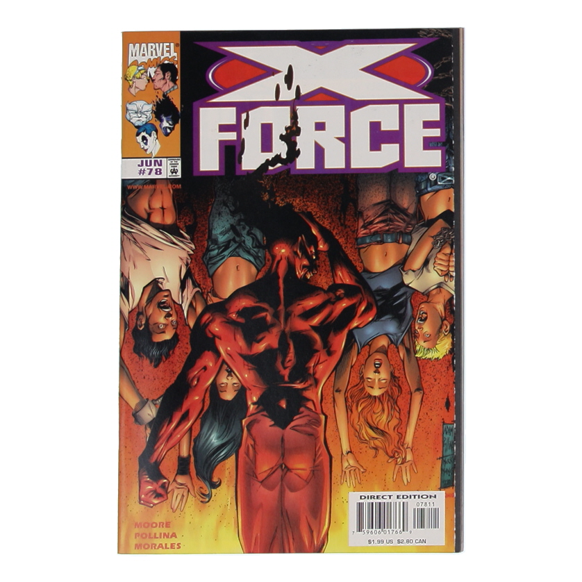 1998 "X-Force" Issue #78 Marvel Comic Book at PristineAuction.com 1998 "X-Force" Issue #78 Marvel Comic Book at PristineAuction.com