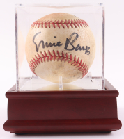 Ernie Banks & Ron Santo Signed ONL Baseball with Display Case (PSA) at PristineAuction.com