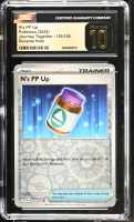 N's PP Up 2025 Pokemon Journey Together #153/159 (CGC PRISTINE 10 | Black Label) at PristineAuction.com