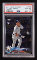Gleyber Torres 2018 Topps Chrome Update #HMT9 RC (PSA 10) at PristineAuction.com
