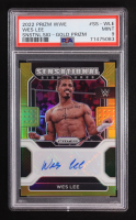 Wes Lee 2022 Panini Prizm WWE Sensational Signatures Prizms Gold #SSWLE #05/10 (PSA 9) at PristineAuction.com