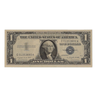 1957-A U.S. $1 Silver Certificate, Blue Seal Fr. 1620 Signed: Smith / Dillon at PristineAuction.com