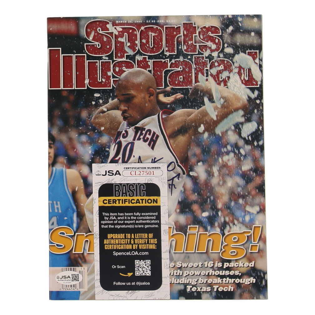 Darvin Ham Signed 1996 Sports Illustrated Magazine Cover (JSA) at PristineAuction.com Darvin Ham Signed 1996 Sports Illustrated Magazine Cover (JSA) at PristineAuction.com